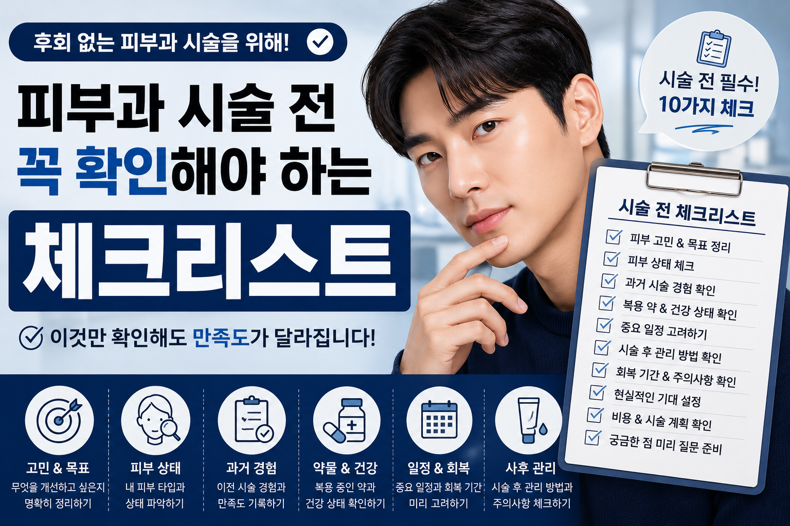 피부과 시술 전 꼭 확인해야 하는 체크리스트
